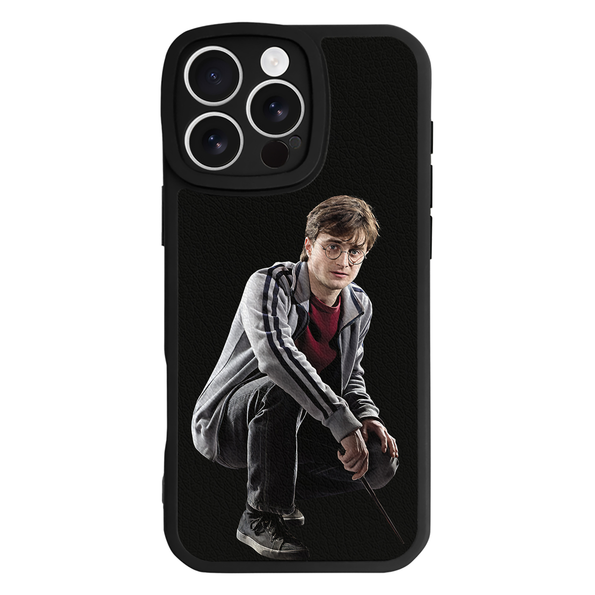 （画像用） Harry Potter ハリー・ポッターシリーズ 【iPhone 16シリーズ対応】シリコンスマホケース（レザー調） 材質：シリコン